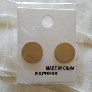 Express earrings.